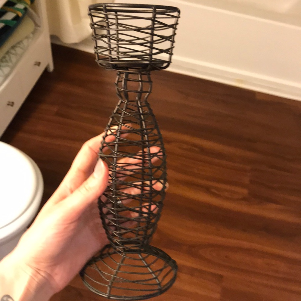 Rustic candle holders - Picture 4 of 4